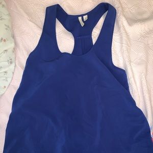 Blue tank top